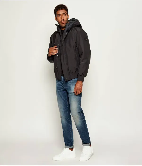 Куртка Osis1 relaxed fit Boss Orange, черный — фото 2