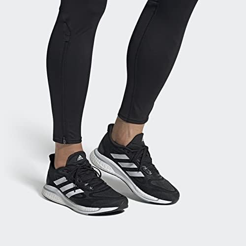 Мужские кроссовки для бега Adidas Supernova +, черный/белый/серый — фото 2