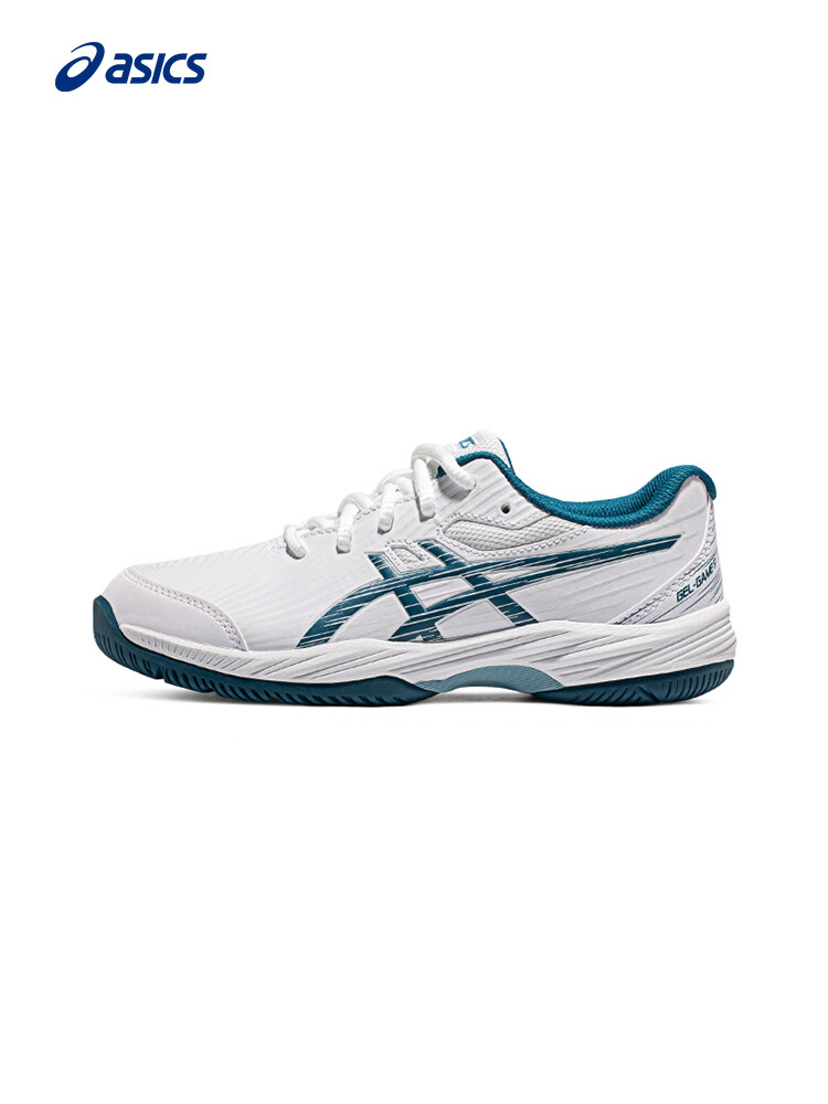 

Кроссовки теннисные Asics Gel-Game 9 детские, синий / оранжевый