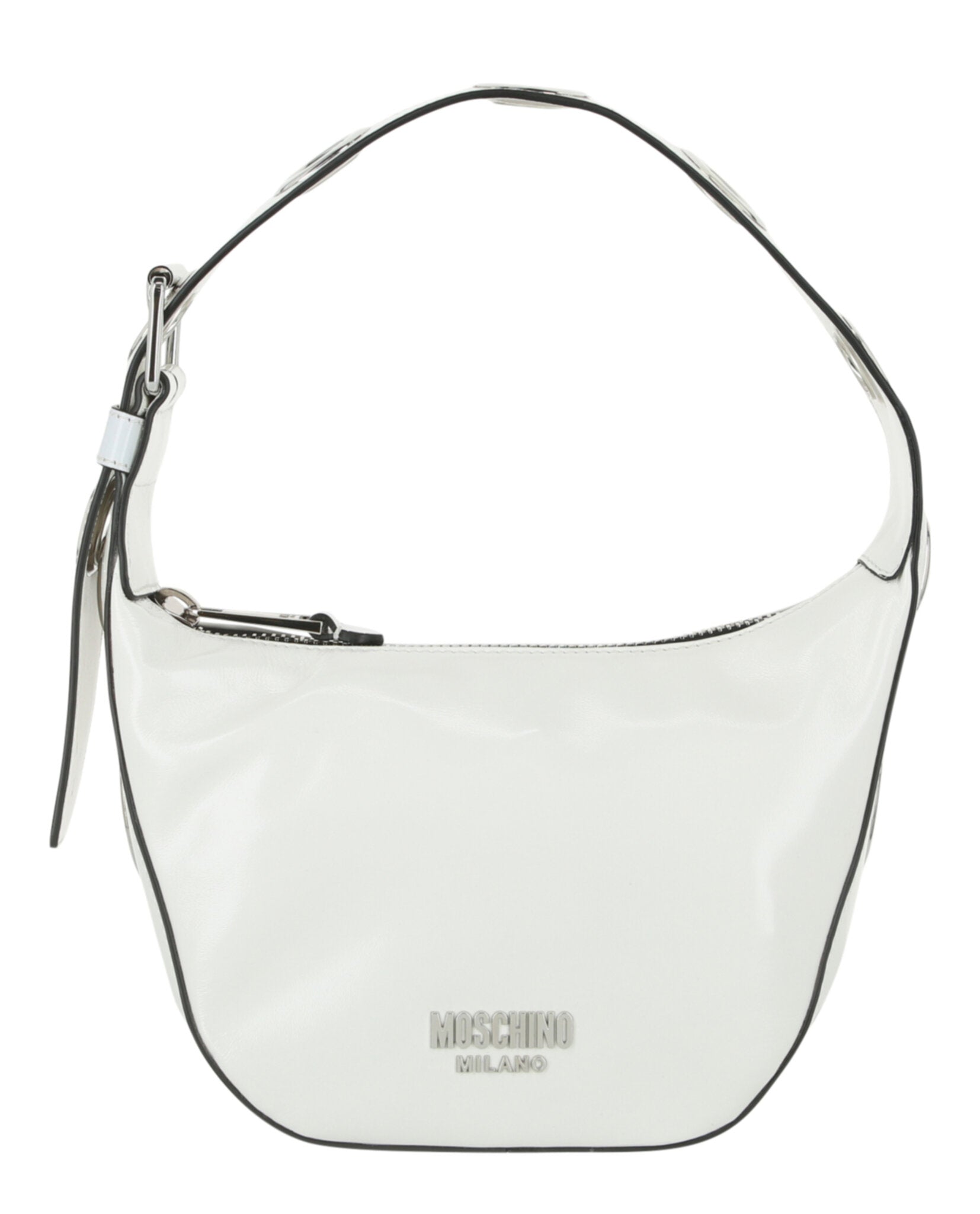 

Сумка через плечо с люверсами Moschino, белый