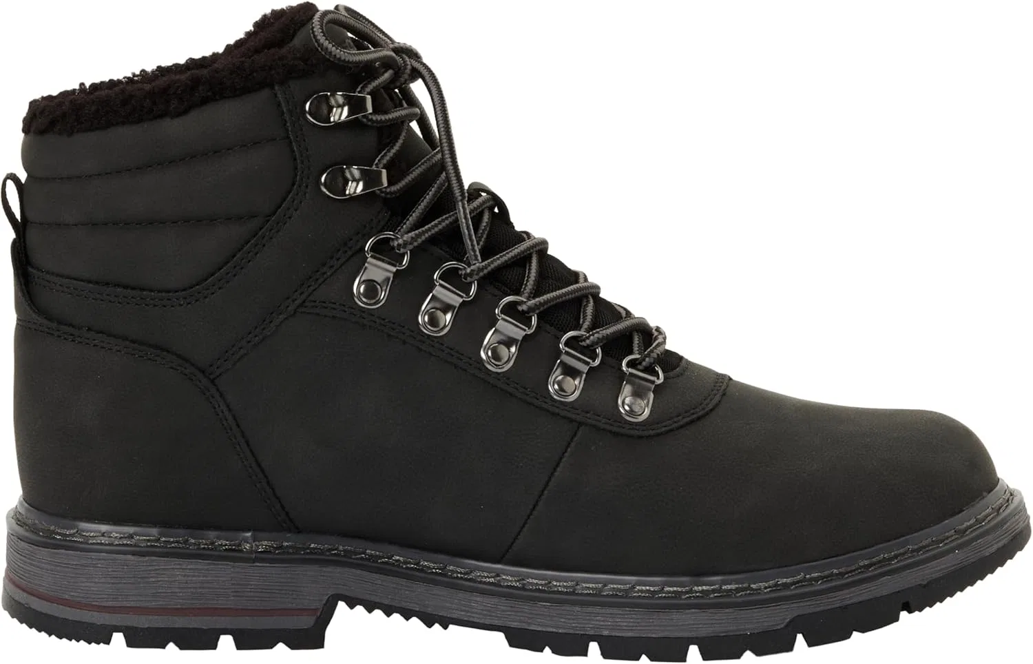 Походные ботинки Skechers Corado Memphis для мужчин, Black Synthetic Mesh — фото 4