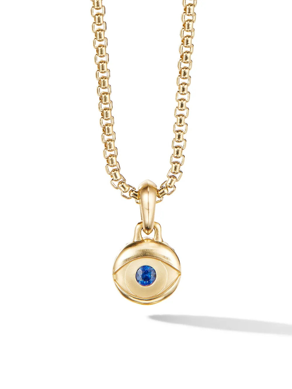 

Подвеска Evil Eye из желтого золота с сапфирами (14.5 мм) David Yurman, золотой