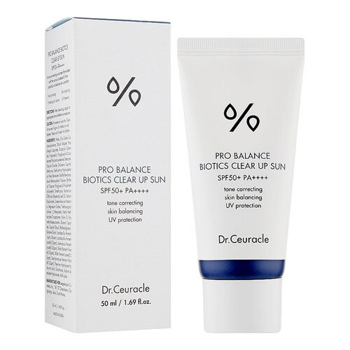 

Мл Dr.ceuracle, Pro Balance Biotics Clear Up Sun Spf 50, 50, Dr. Ceuracle