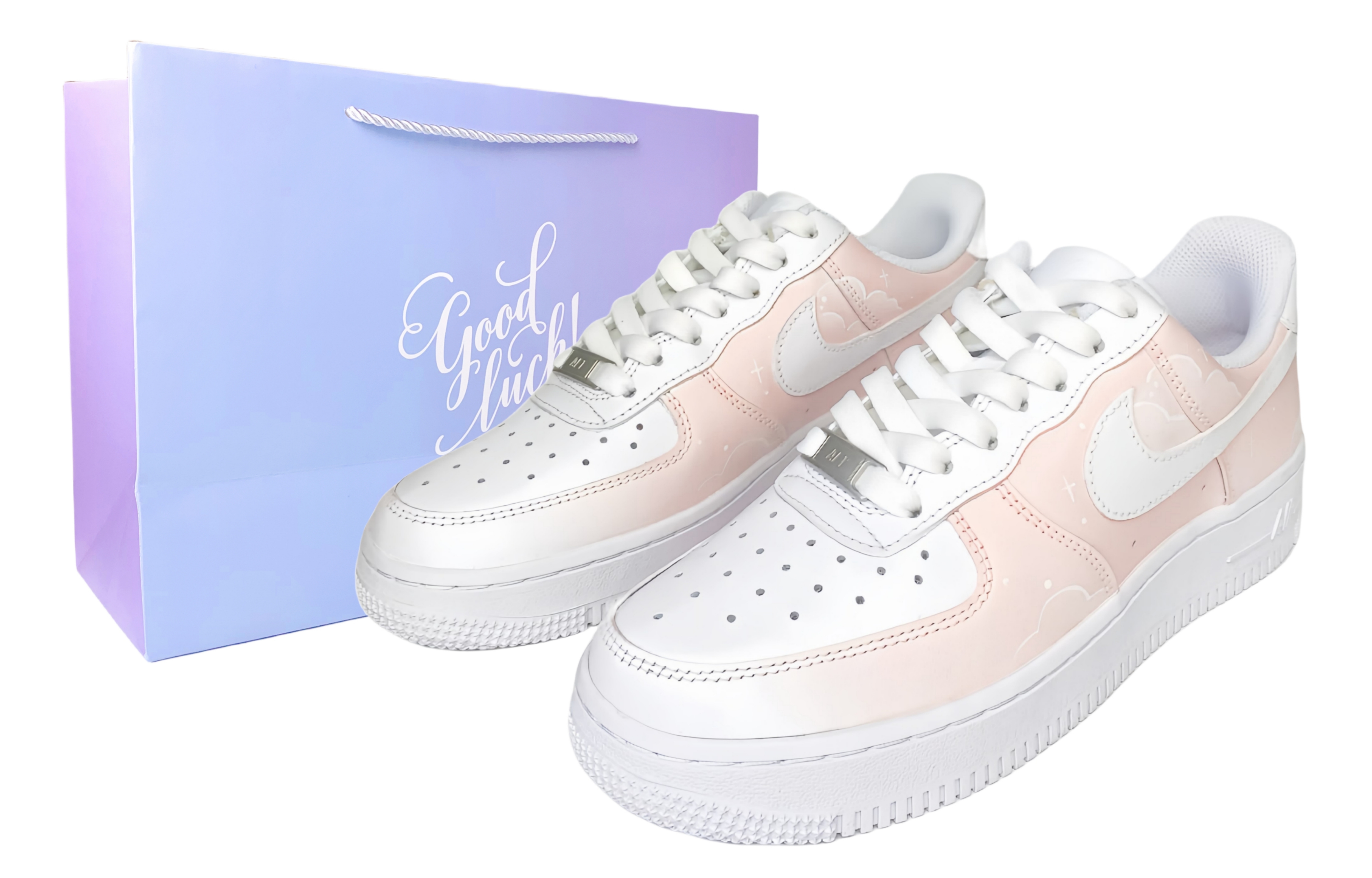 

Кроссовки Nike Air Force 1 Skateboard Shoes Women's Low-Top Pink/White, Розовый, Кроссовки Nike Air Force 1 Skateboard Shoes Women's Low-Top Pink/White