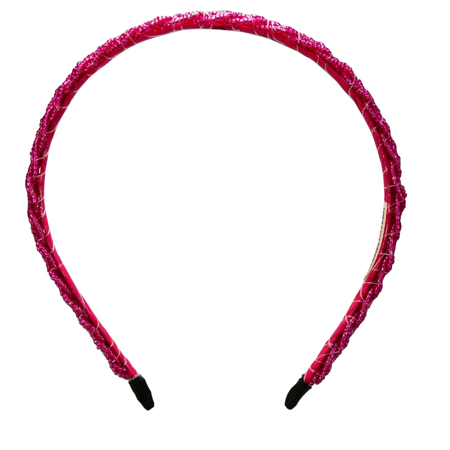 Женский традиционный ободок для волос с бусинами «ADV138» от Alpenflüstern Alpenflüstern, (Fuchsia-Pink) — фото 4