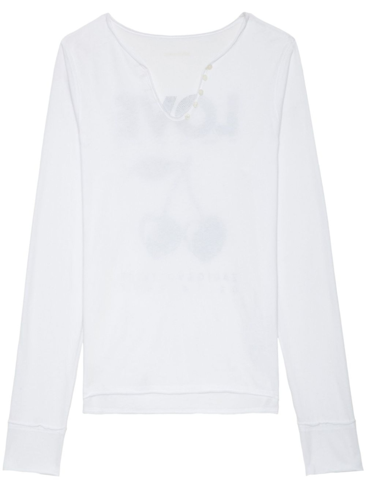 

Zadig&Voltaire футболка хенли, белый