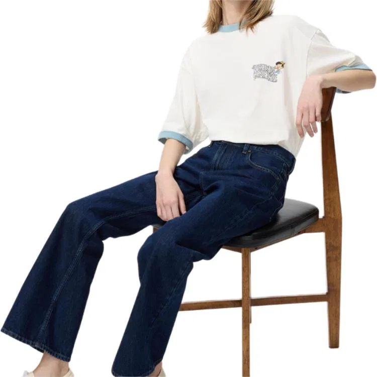 Футболка x DISHINI, LIANMINGKUAN SS26 унисекс UNIQLO, 01 Ivory — фото 4