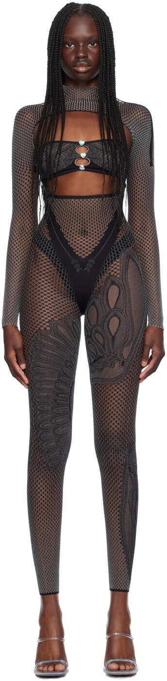 

Рискованный комбинезон Poster Girl, черный