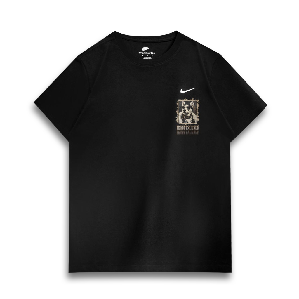 

Nike Спортивная футболка унисекс черная, Черный, Nike Спортивная футболка унисекс черная