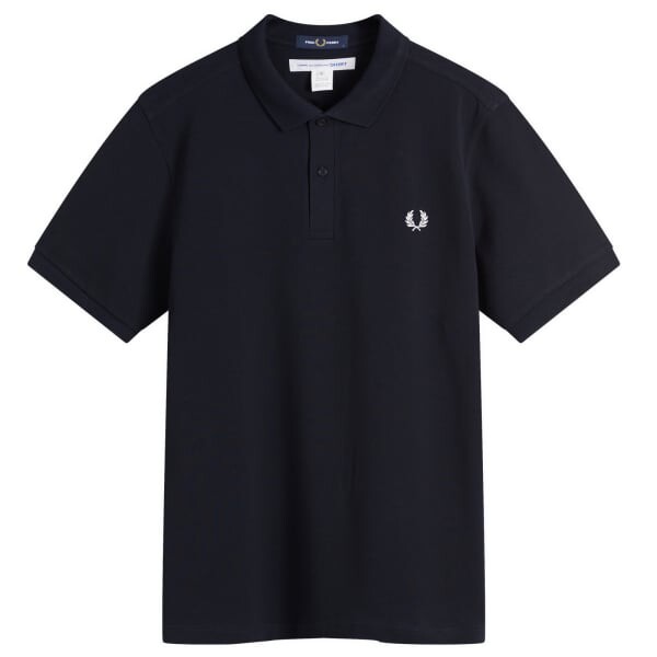 

Поло с принтом X fred perry на спине Comme Des Garçons Shirt, синий