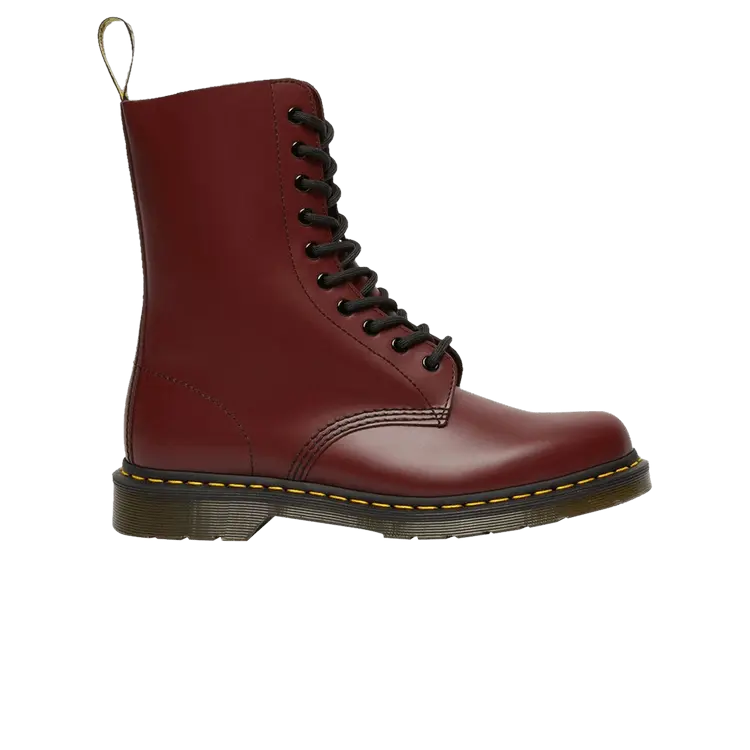 

Кроссовки Dr. Martens 1490 Mid Cherry Red, красный