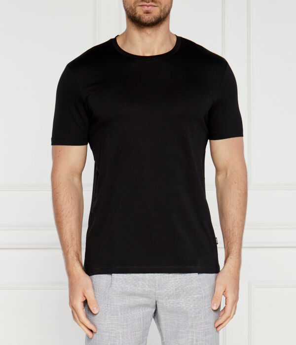 

Футболка теслер Slim fit Boss, черный
