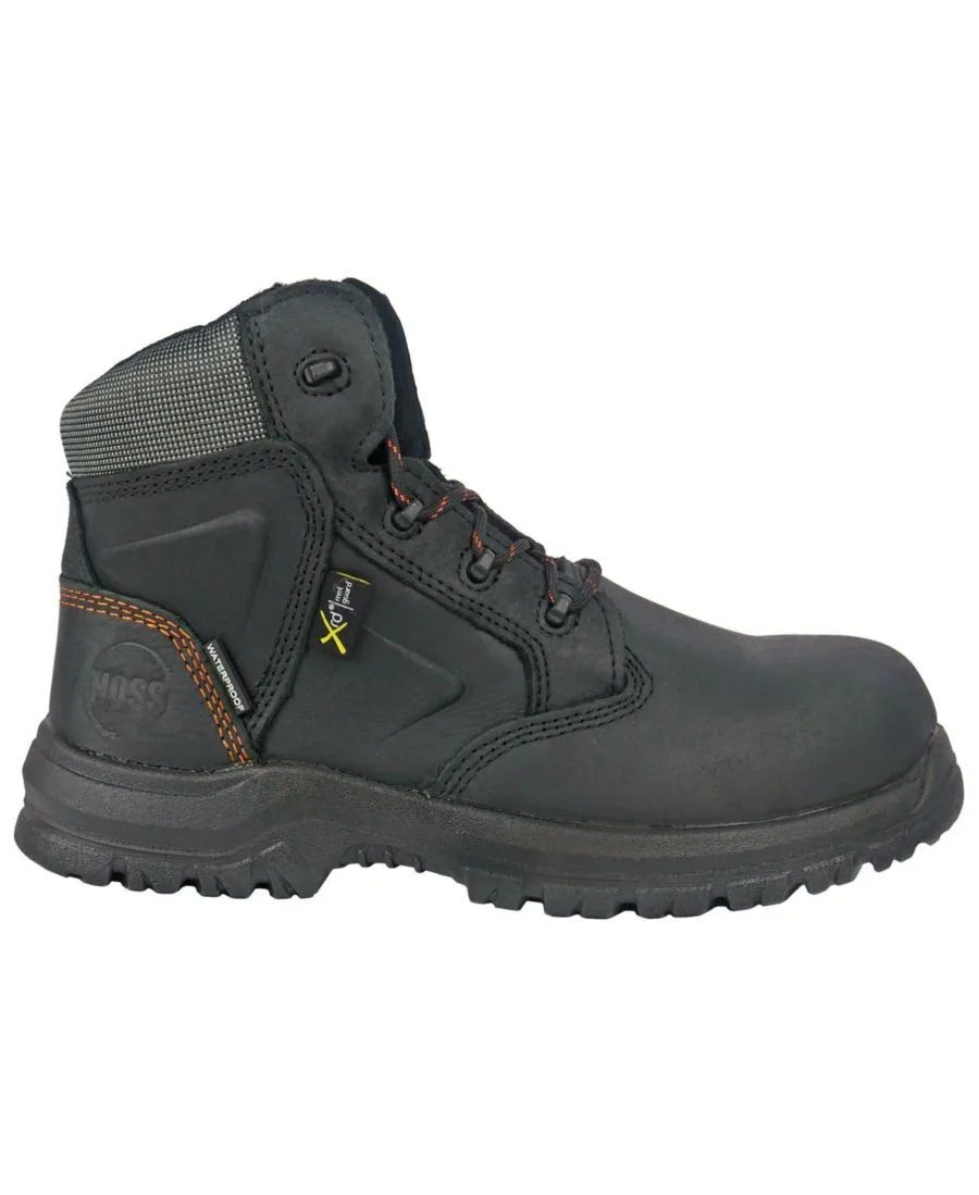 Мужские рабочие ботинки Prowl с композитным защитным носком Hoss Boot Company, черный — фото 4