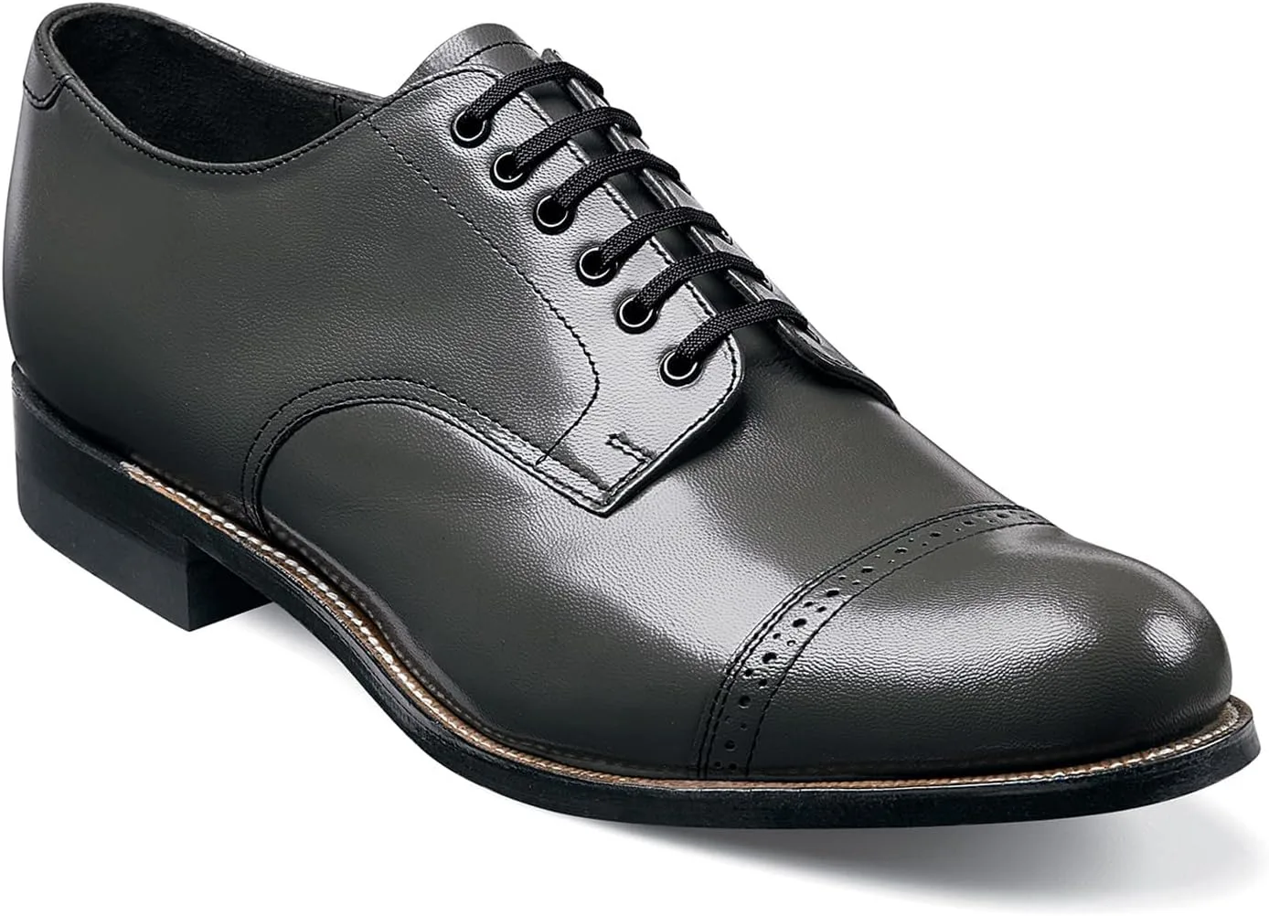 Мужские туфли Stacy Adams Dayton Ostrich Oxford, серый/стальной