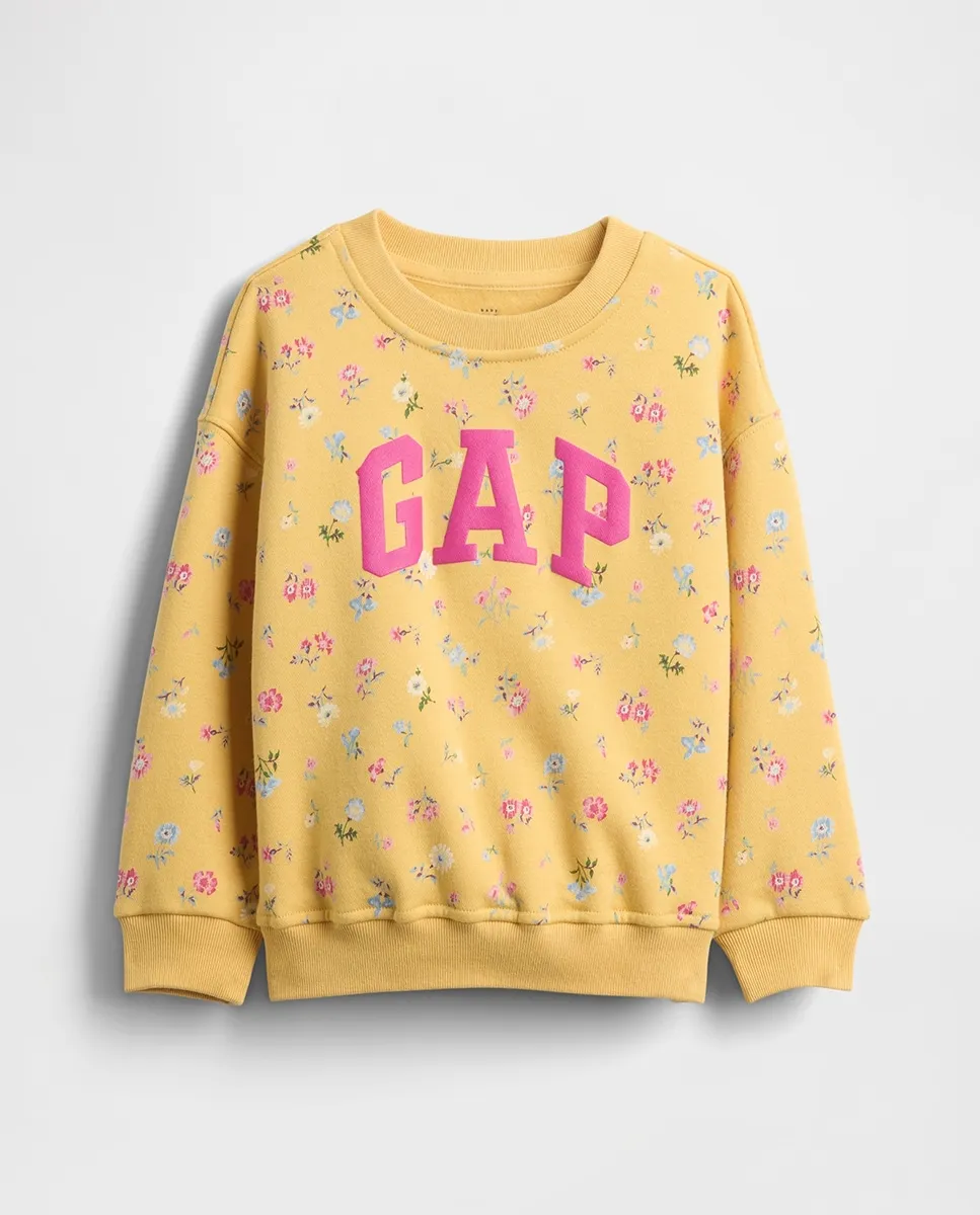 

Винтажная детская толстовка с логотипом Gap, желтый