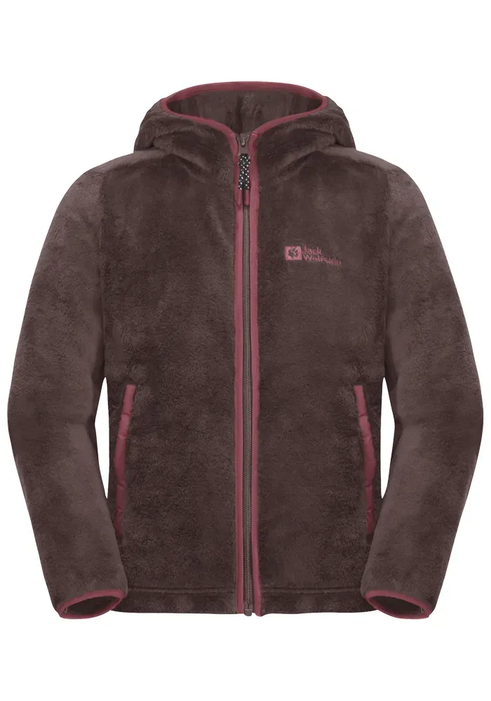 

Флисовая куртка Jack Wolfskin "NEPALI JACKET G", с капюшоном, цвет Boysenberry