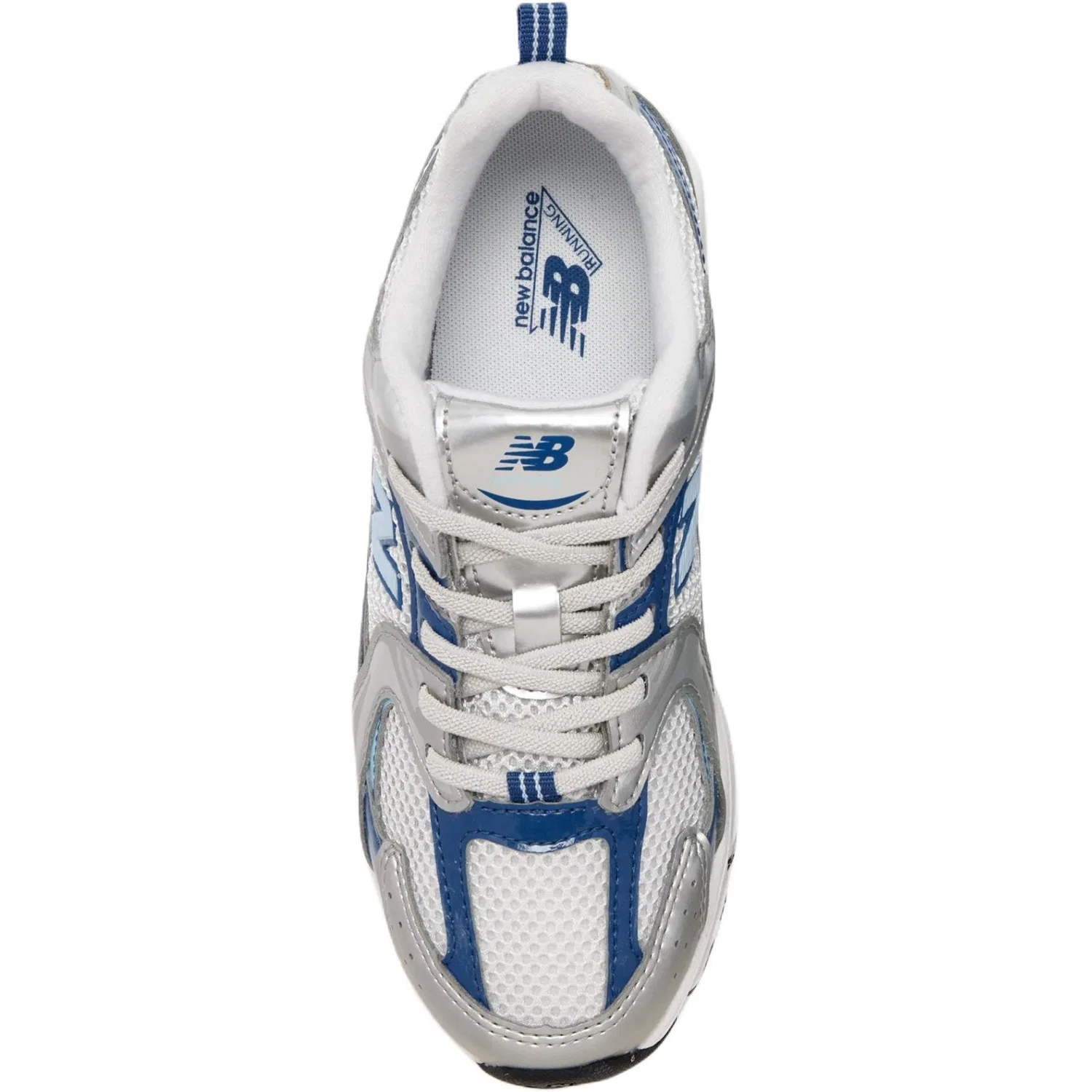 Кроссовки беговые на низком подъеме New Balance 530 Silver White — фото 4