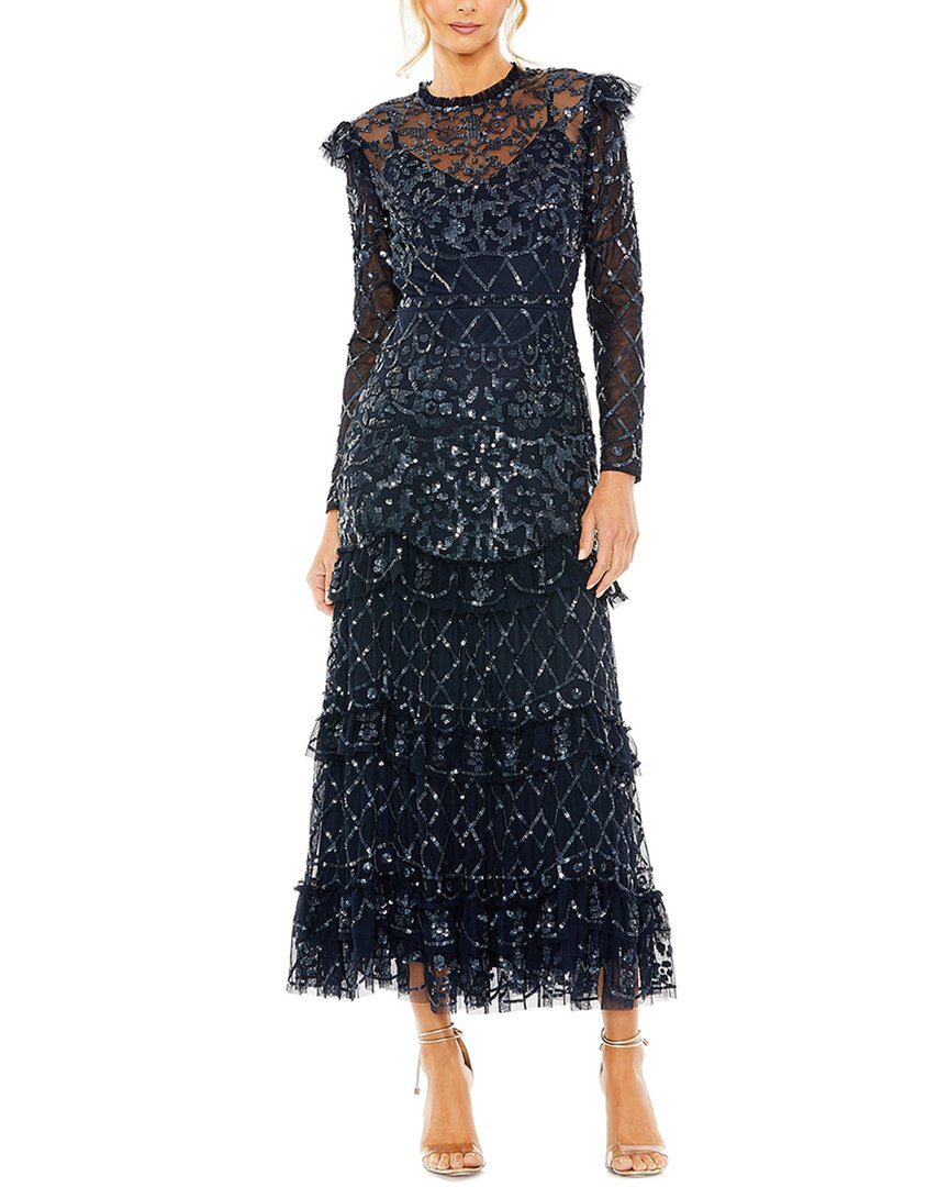 

Платье Mac Duggal Flutter Tiered A-Line