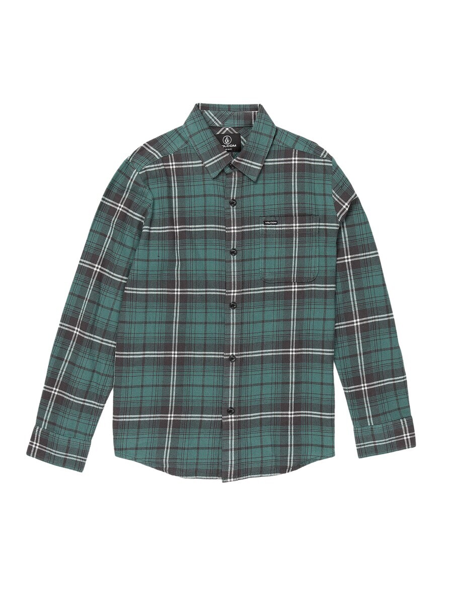 

Рубашка на пуговицах Volcom Regular fit Button Up Shirt Caden Plaid, цвет reed