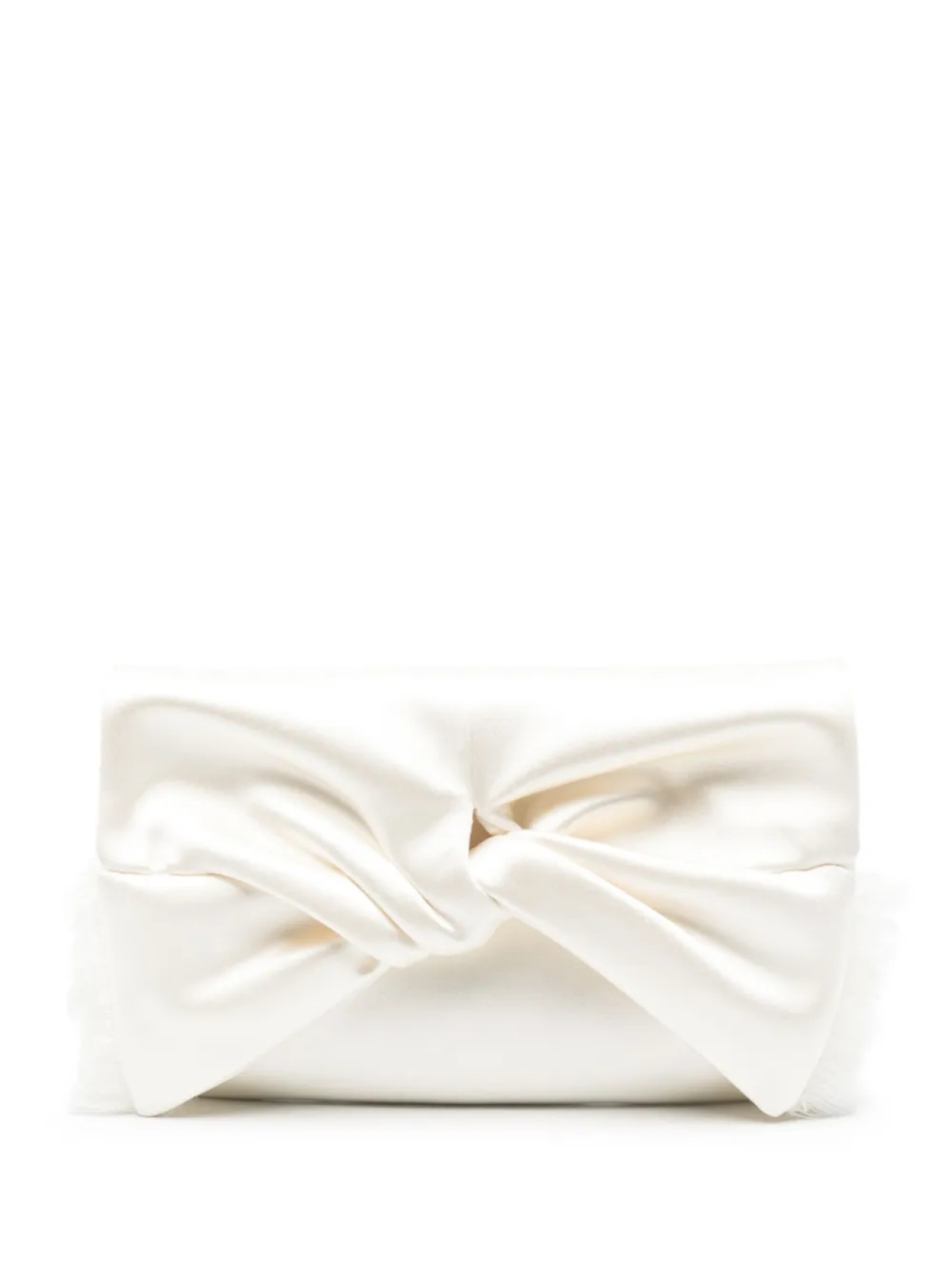 

Сумка-клатч с бантом Anya Hindmarch, белый