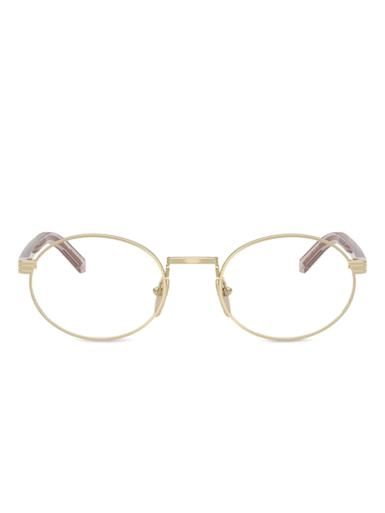 

Prada Eyewear PRB55V oval-frame очки, фиолетовый