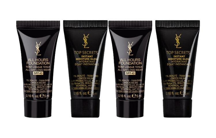 

Тональная основа осветляющий лосьон пробники макияжа коррекция тона кожи 5мл*2+5мл*2 SAINT LAURENT