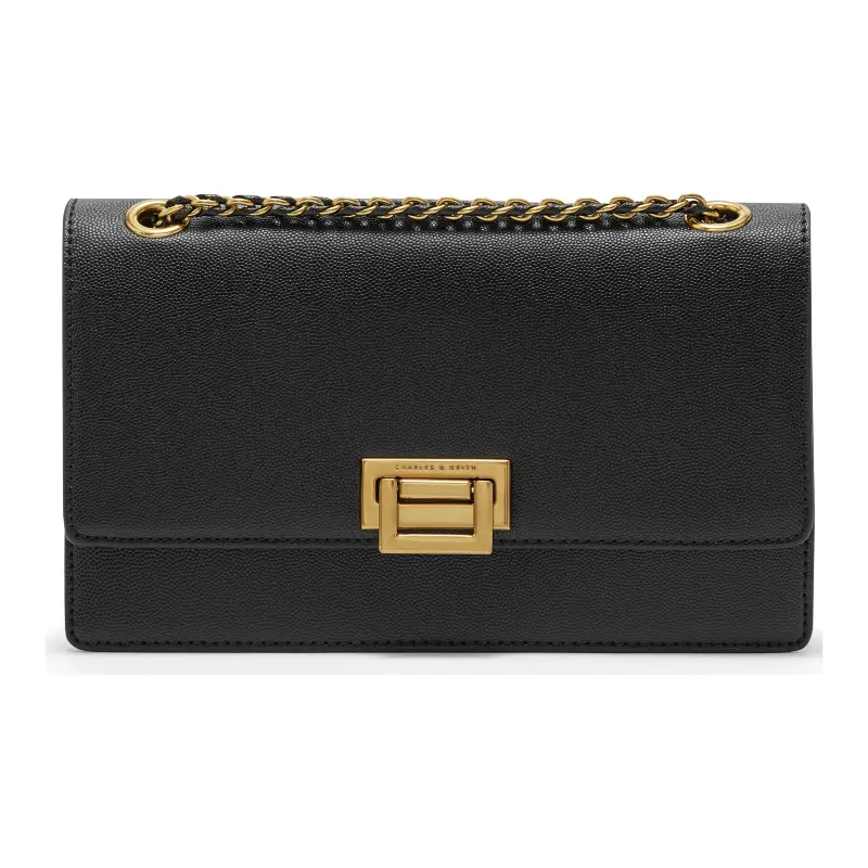 

Charles&Keith Женская сумка через плечо CHARLES & KEITH, Черный