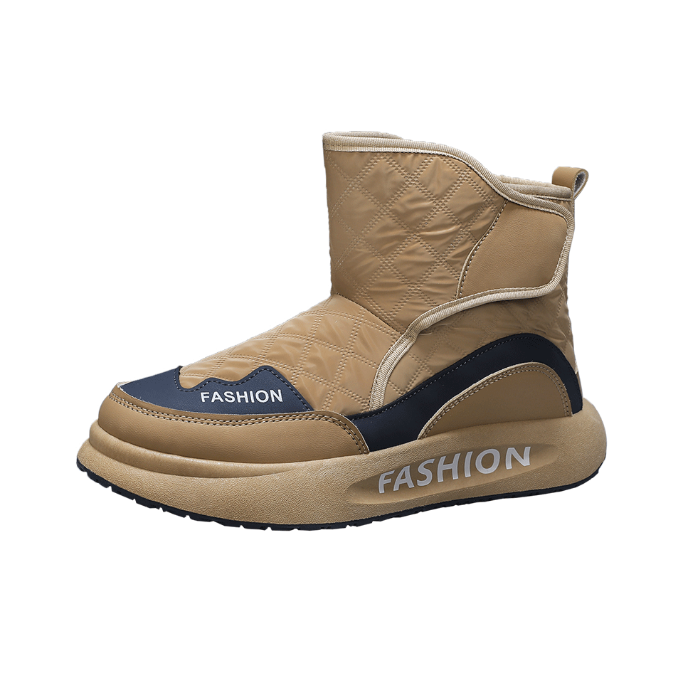 

Теплые и износостойкие короткие зимние ботинки для мужчин KUPE, Khaki