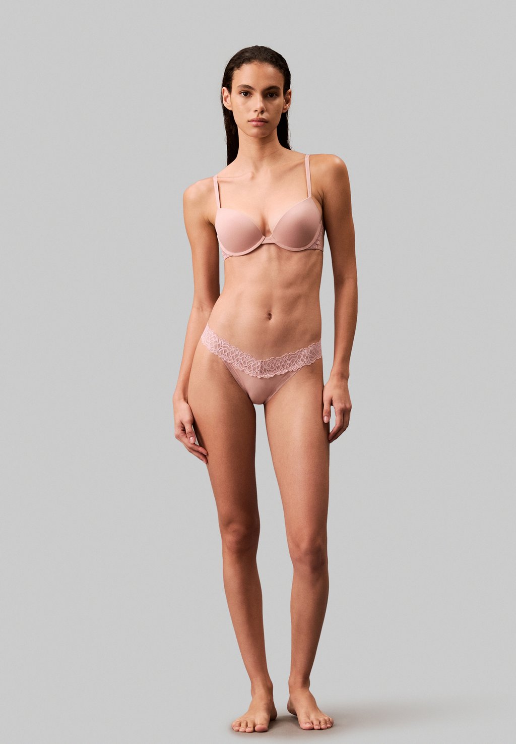 

Стринги ATTRACTION COORDINATE THONG Calvin Klein Underwear, розовый
