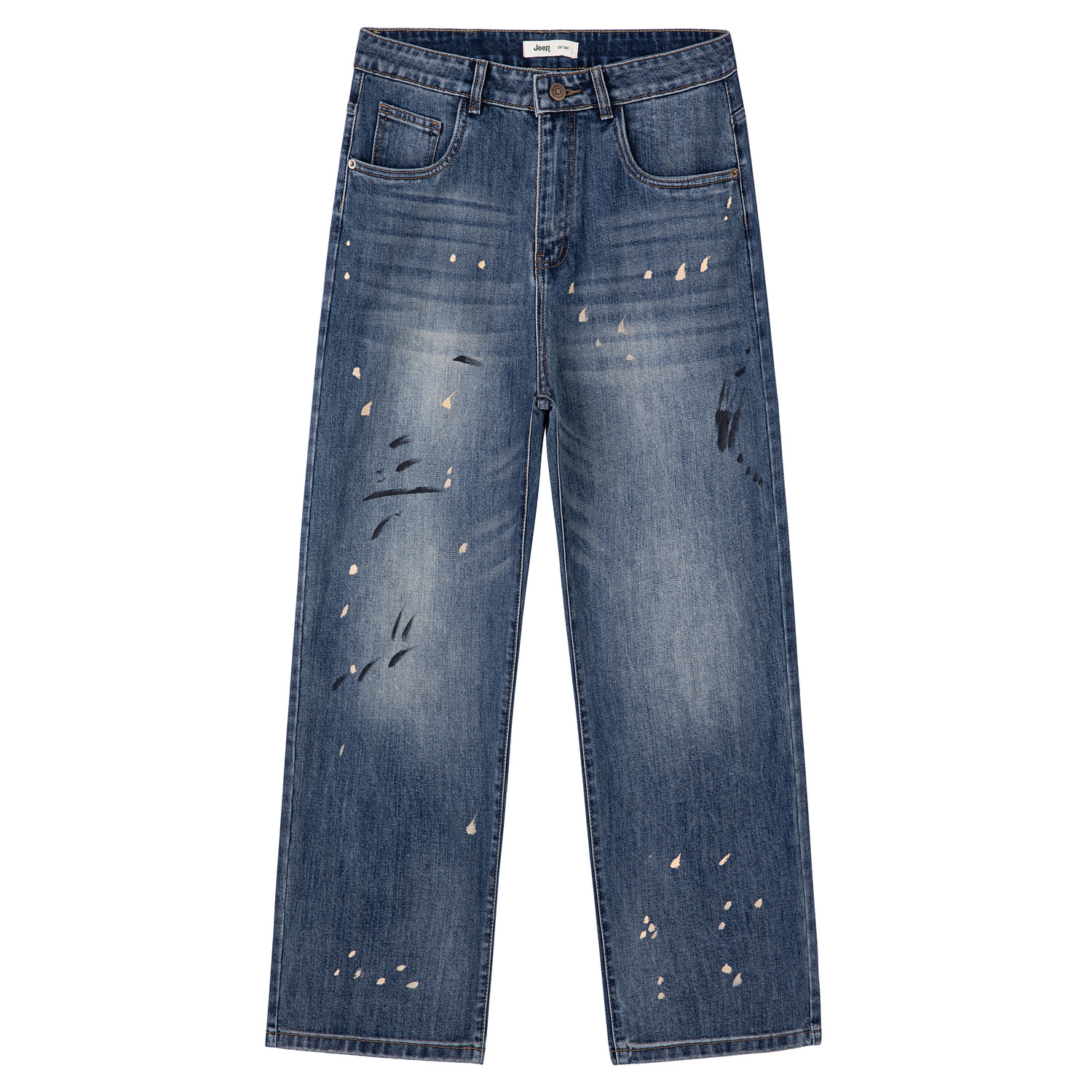 

Jeep Джинсы Unisex P755MWNO07 Blue Moderate Straight Fit