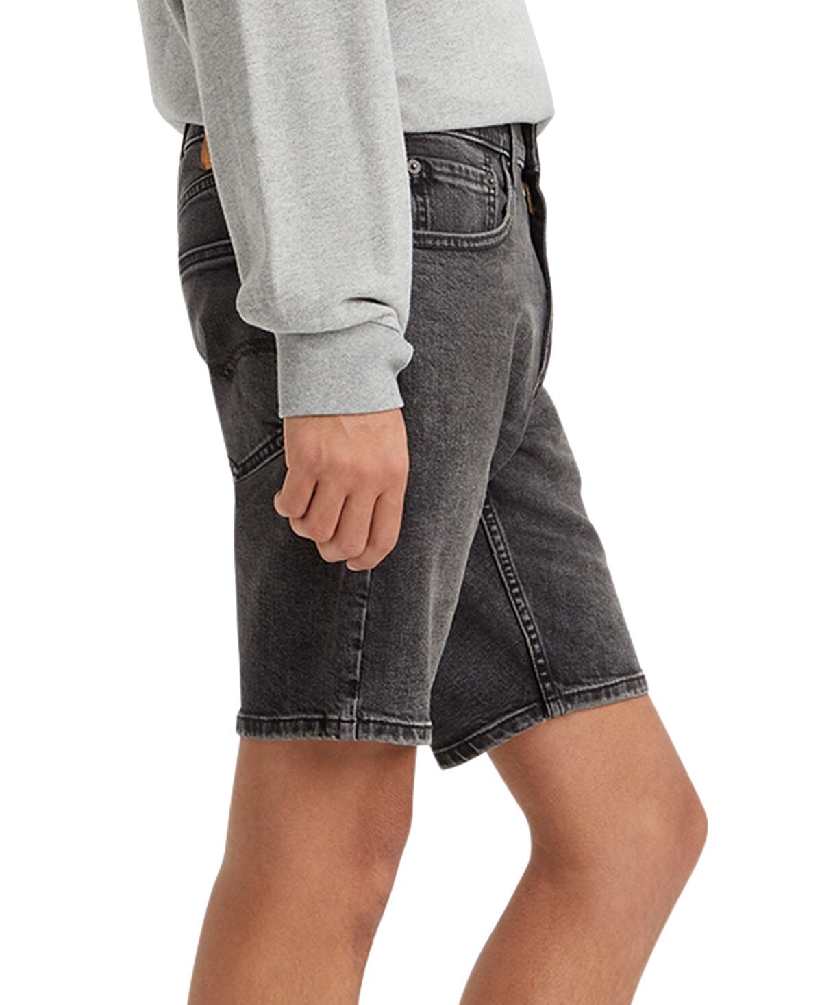 Мужские джинсовые шорты Flex 412 Slim Fit с 5 карманами и шириной 9 дюймов Levi's — фото 3