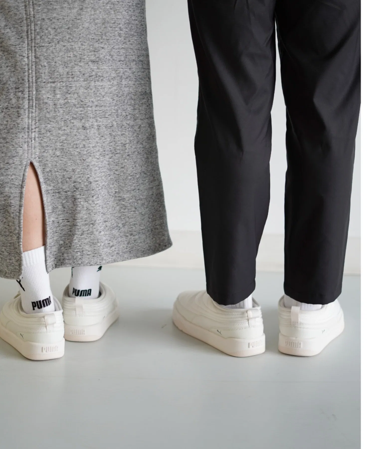 Унисекс слипоны PUMA Park Lifestyle с мягкой подкладкой чёрные — фото 3