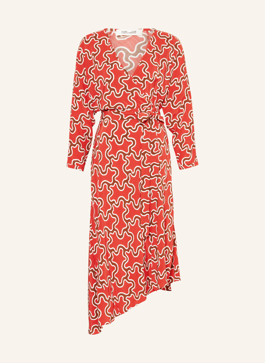 

Платье Eloise Two с запахом Diane Von Furstenberg, красный