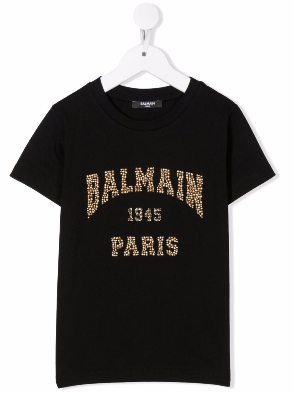 

Balmain Kids футболка с логотипом, черный