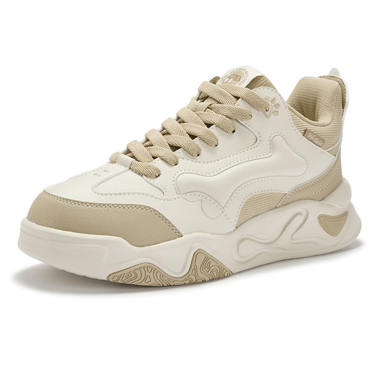 361° Кроссовки Bone Shoes 30 Thermal Abrasion Resistant Slip Resistant Low top Casual мужские Oat Milk — фото 3
