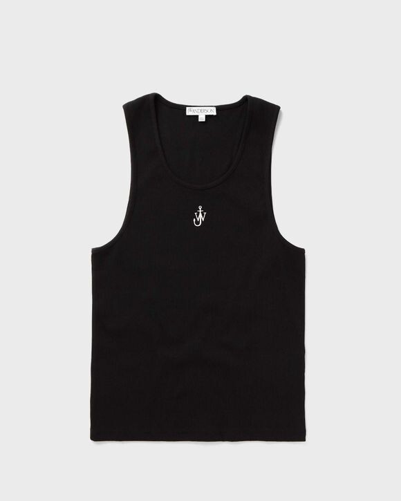 

Футболка Jw Anderson Anchor Embroidery Vest, черный