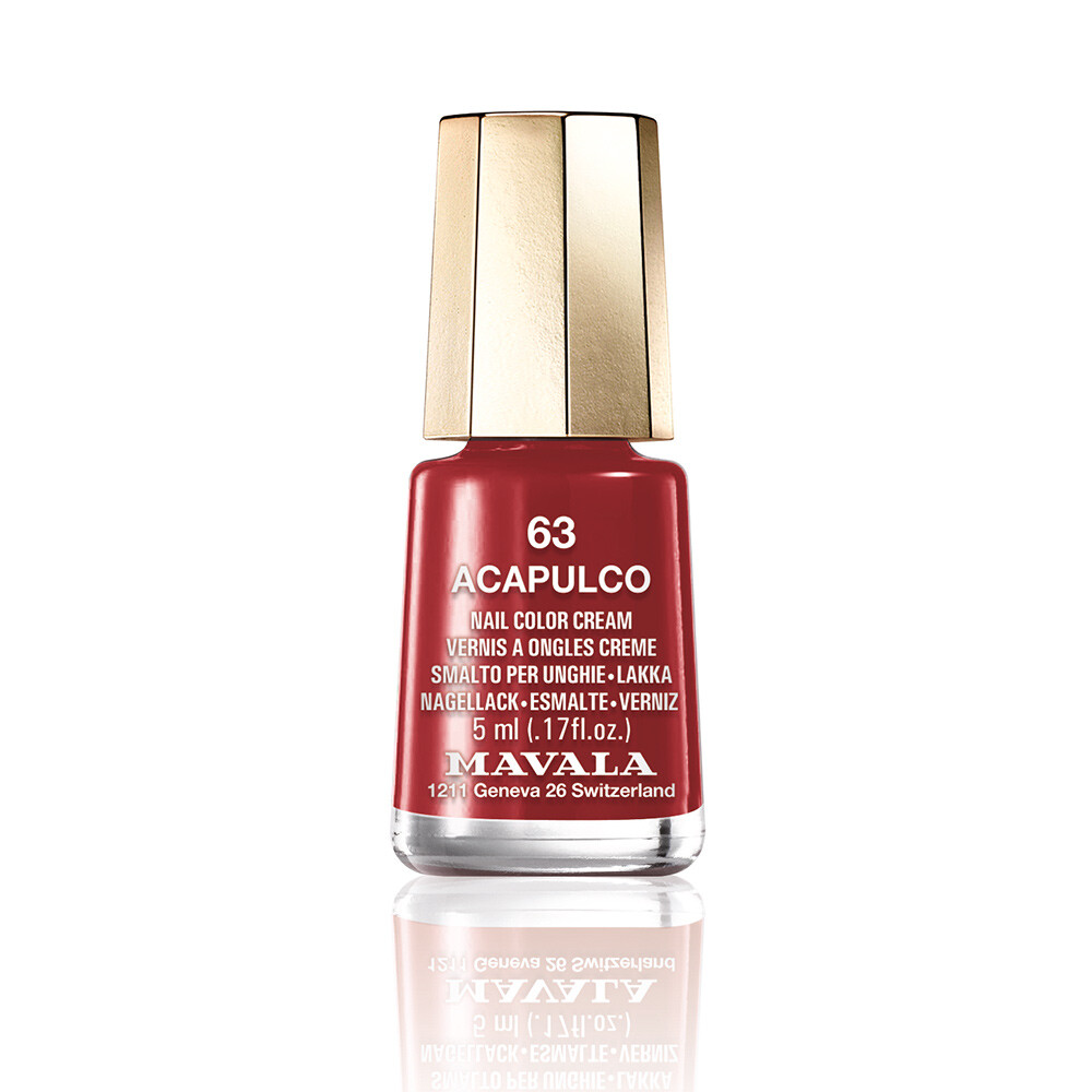 

Лак для ногтей Nail color Mavala, 5 мл, 63-acapulco