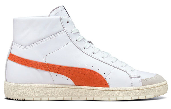 Кроссовки ralph sampson 70 mid og 'white tigerlily' Puma, белый — фото 2