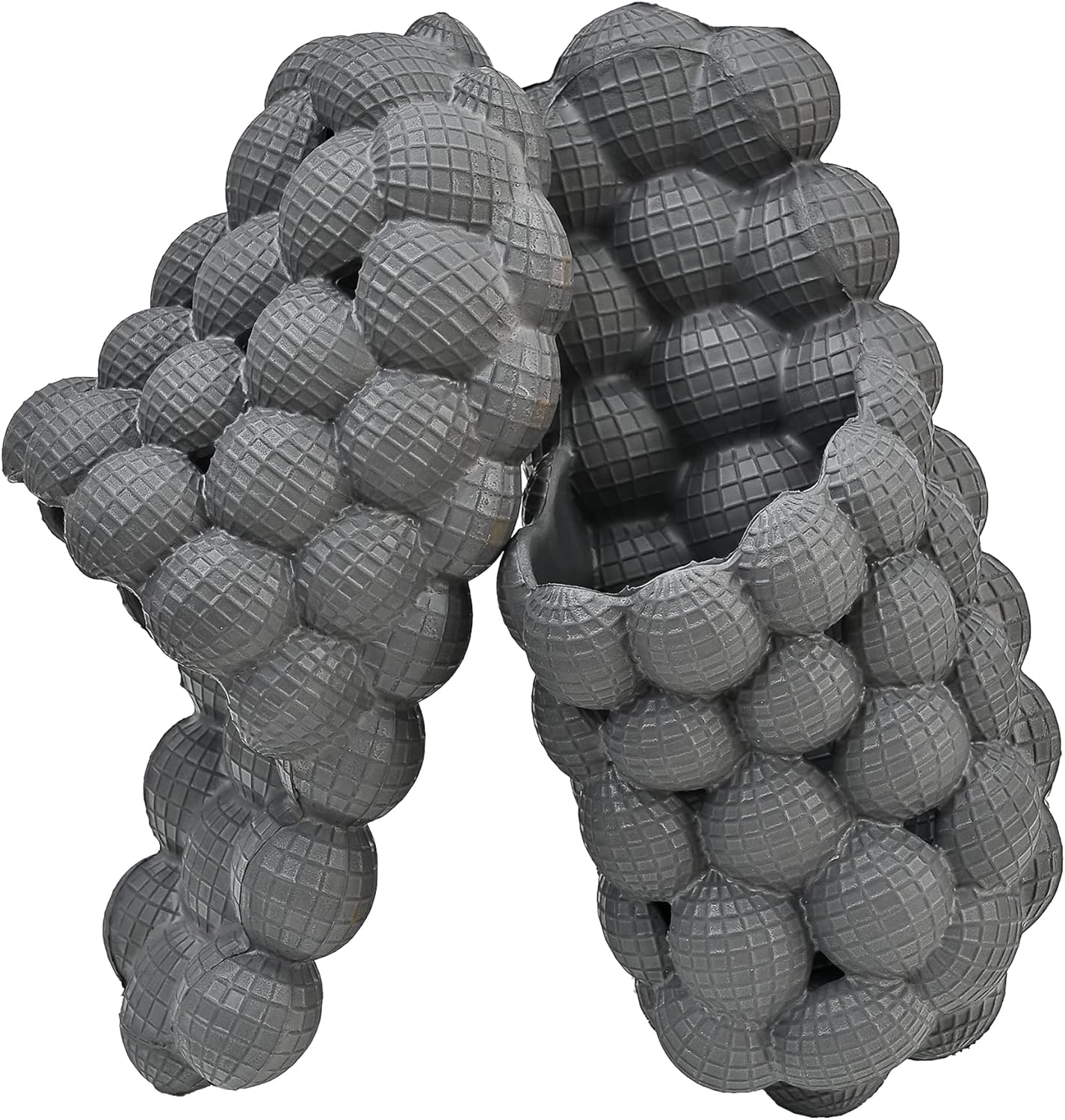 

PLOVELXN Шлепанцы-тапочки, забавные массажные тапочки-шлепанцы для женщин, нескользящие спа-сандалии, шлепанцы для мужчин, мягкие шлепанцы-подушки для снятия стресса, унисекс, серый