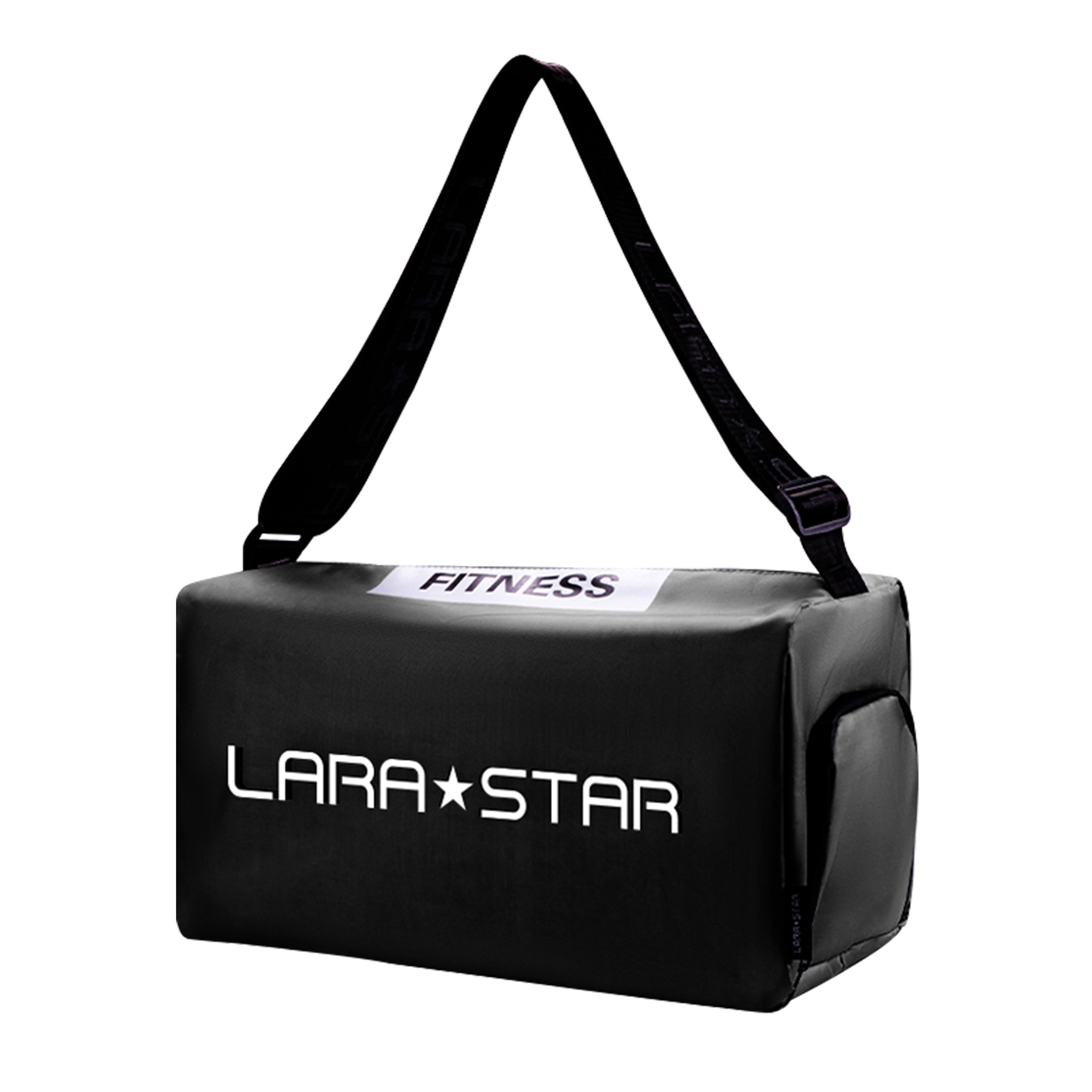 

LARA STAR Сумка для тренировок из ПВХ, сумка для плавания, сумка через плечо, спортивная сумка-туба унисекс, белая
