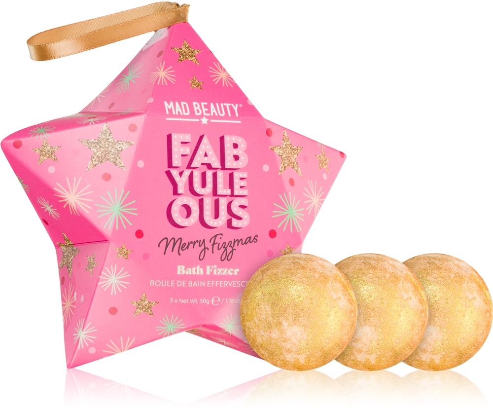

Потрясающие шипучие пены для ванны Mad Beauty, 3× 50 гр