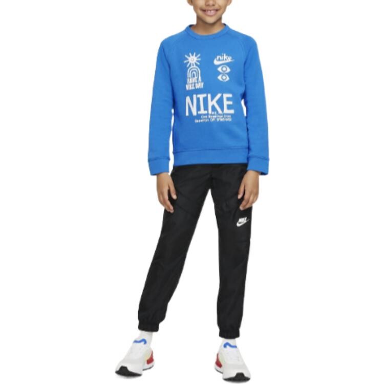Детская толстовка Nike, цвет Blue — фото 3