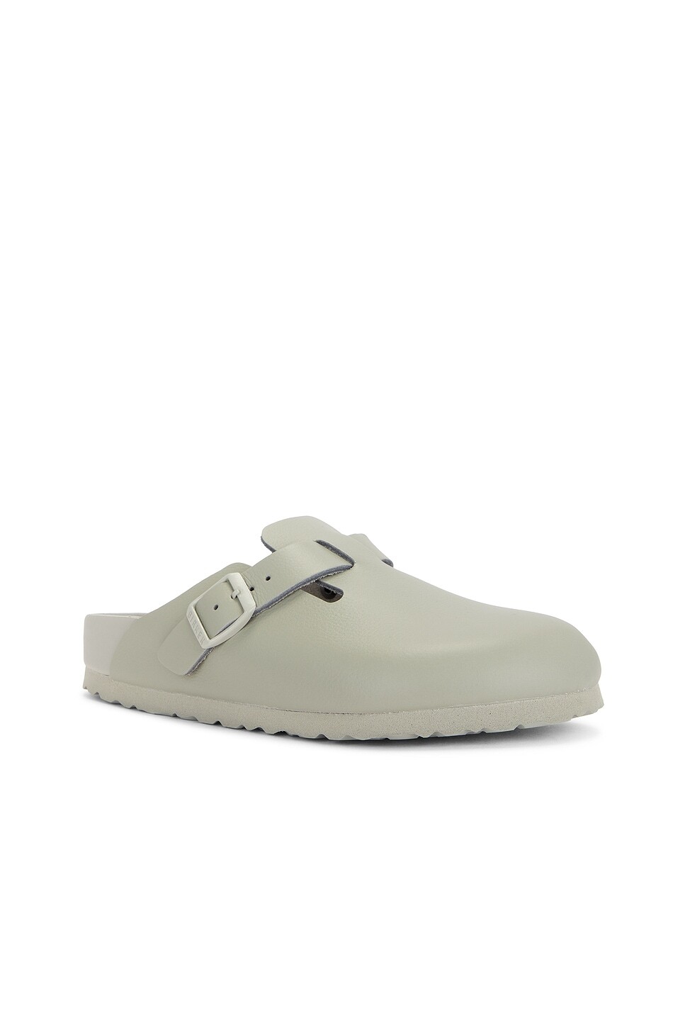 Бостонские изысканные сабо Birkenstock, цвет Mineral Gray — фото 2