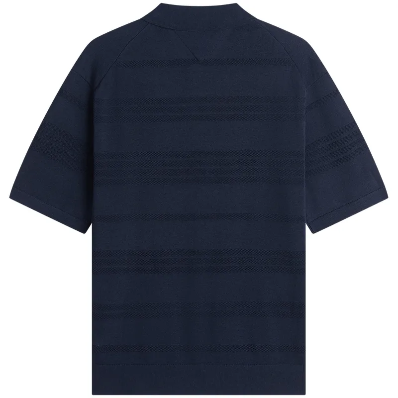 Трикотажный кардиган мужской с лацканами Tommy Hilfiger, Ecru Z00 — фото 4
