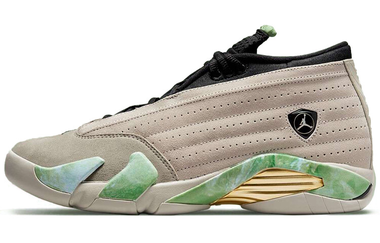 

Кроссовки Jordan Air Jordan 14 Vintage Basketball Women, серый/зеленый