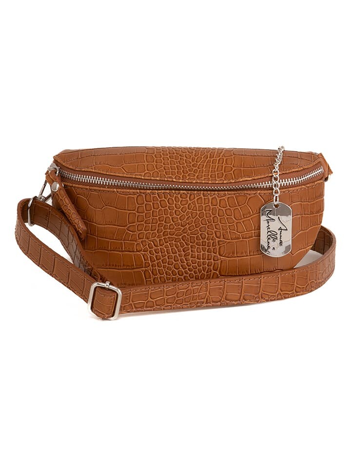 

Наплечная сумка Anna Morellini Leder-Gürteltasche Azzurra, цвет Camel