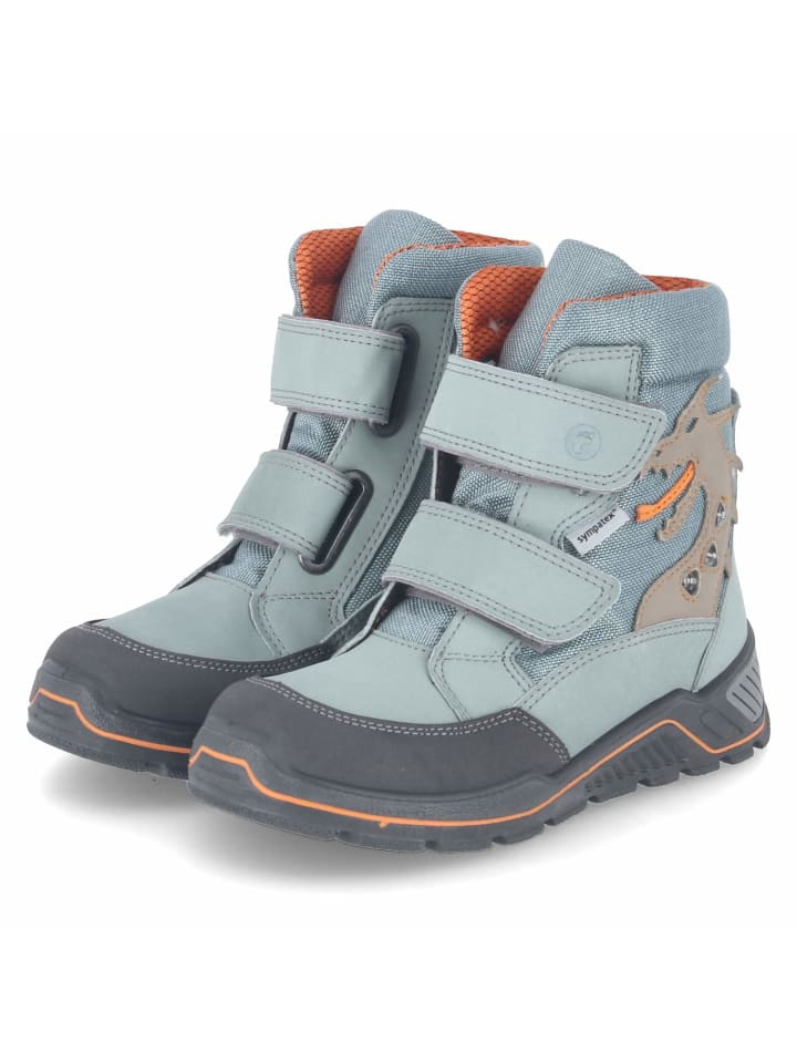 

Ботинки без застежек синего цвета PEPINO