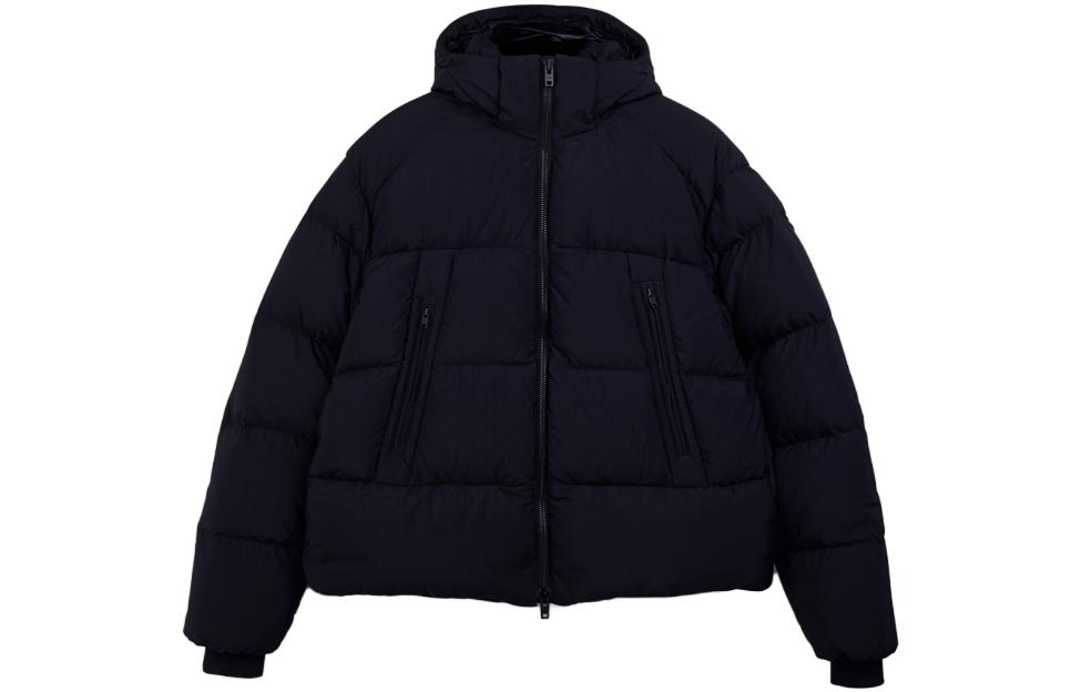 

Y-3 Куртка-пуховик с капюшоном, Black