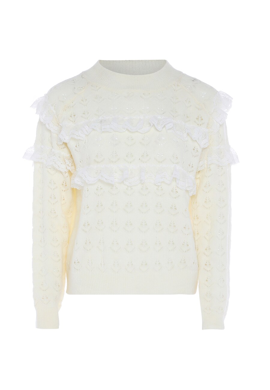 

Свитер NAEMI, цвет White/Wool white