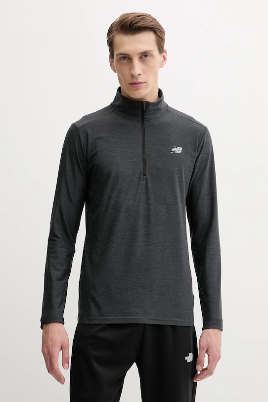 

Лонгслив для тренировок New Balance, серый